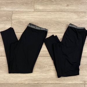 BUNDLE OF FREE COUNTRY BASE LAYER BLACK LEGGINGS SIZE LARGE